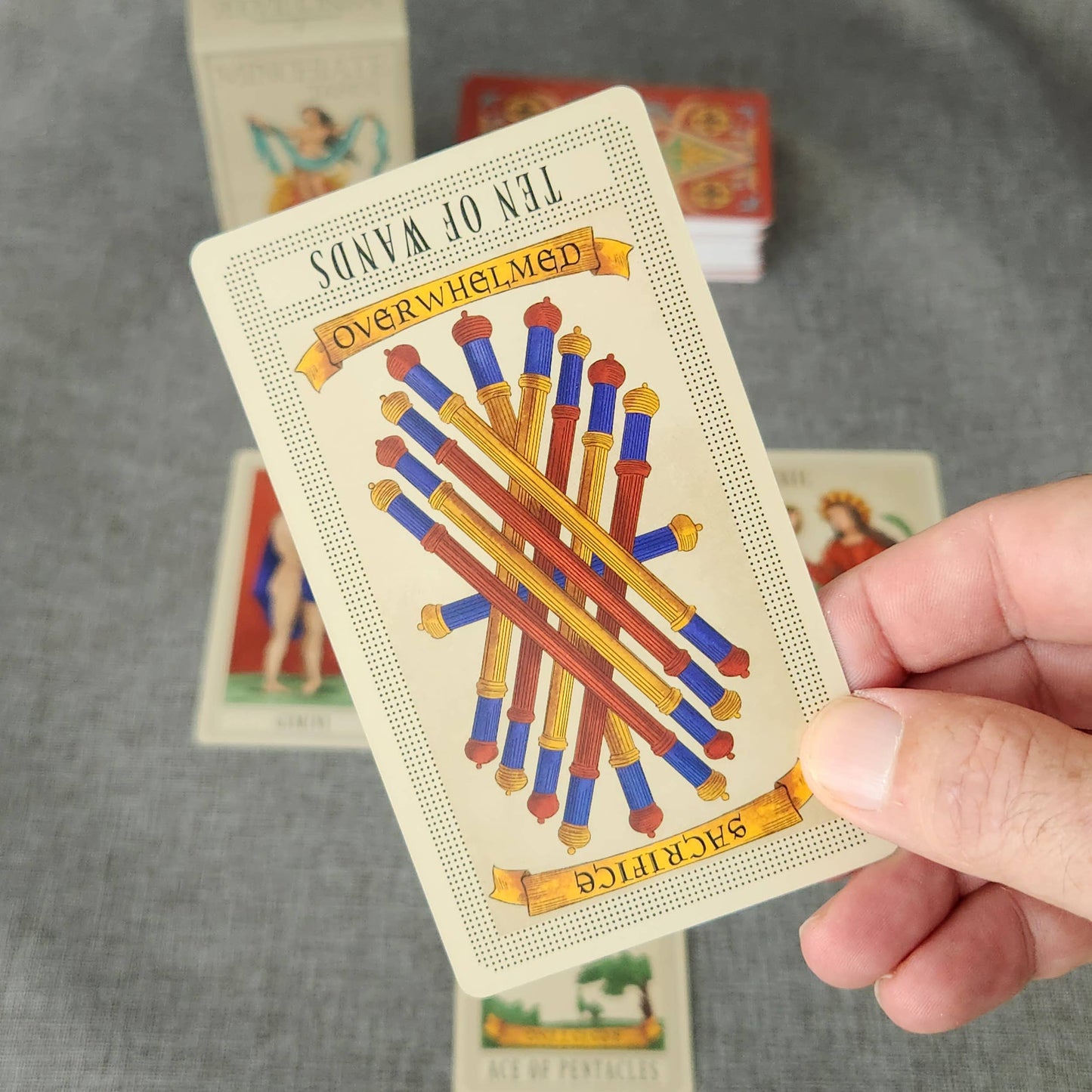 Minchiate Historical Tarot Cards Deck - Da Brigh
