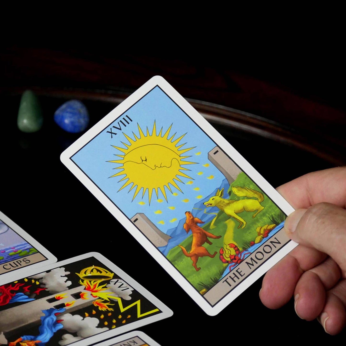 Lustrous Tarot Modern Tarot Cards Deck - Da Brigh