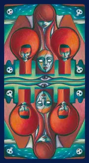 Tarot of the Sweet Twilight deck with surreal, dreamlike and emotional artwork.