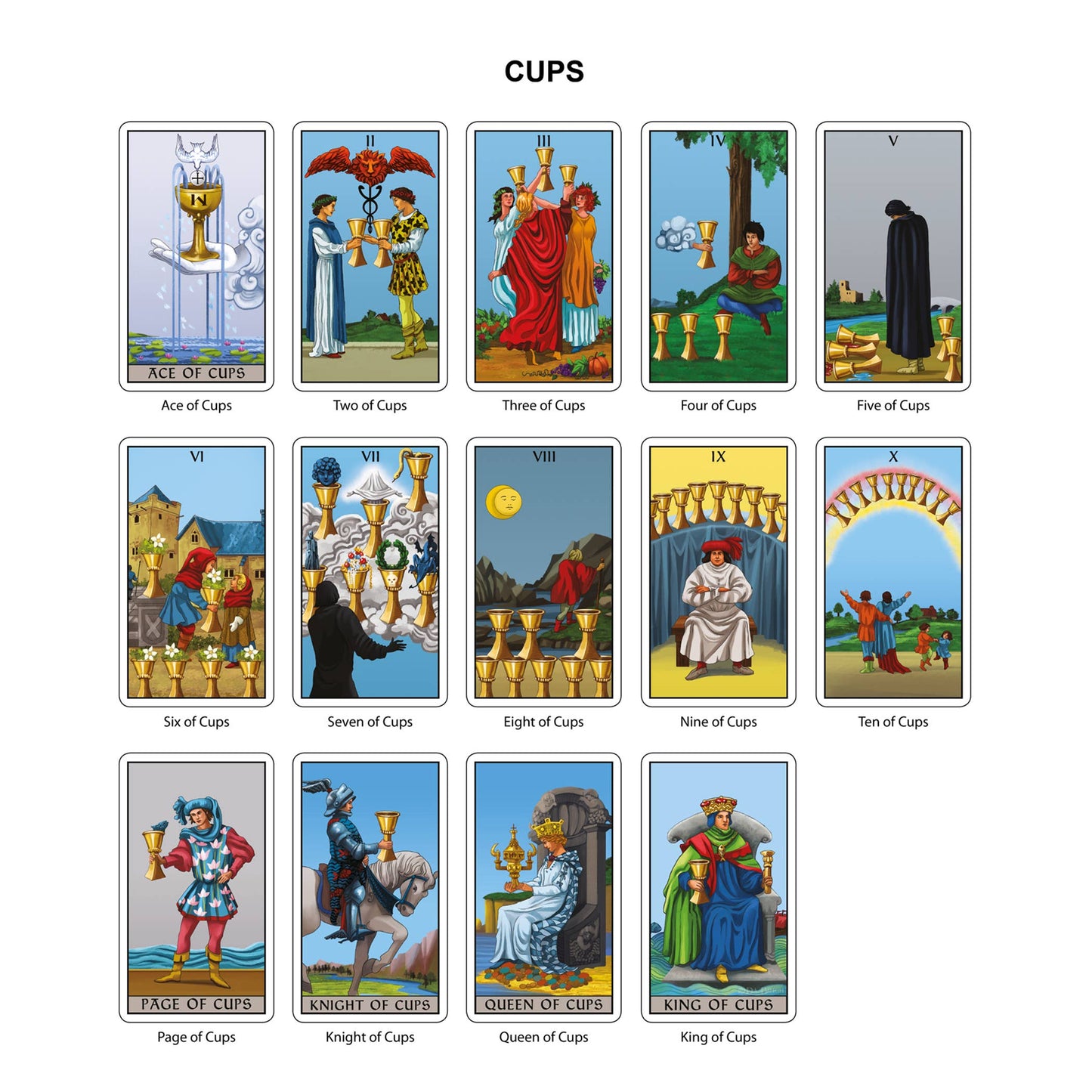 Lustrous Tarot Modern Tarot Cards Deck - Da Brigh