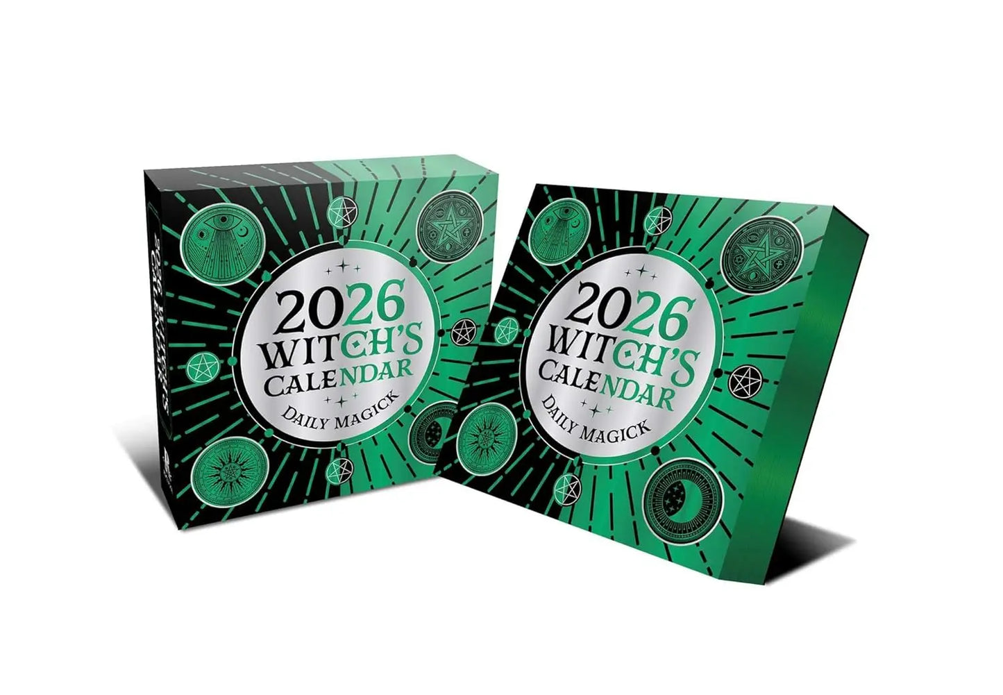2026 Witch's Calendar: Daily Magick Day-to-Day Calendar (Planners) - Oneness emporium
