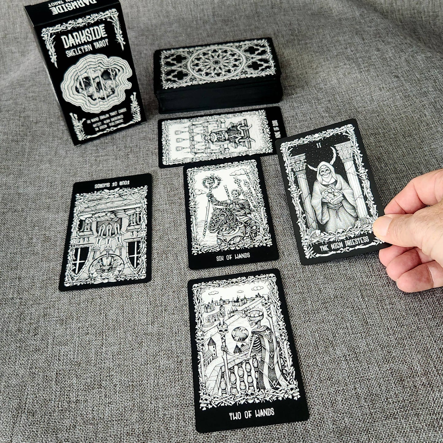 Darkside Skeleton Tarot Cards Deck - Oneness emporium