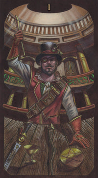 STEAMPUNK ART NOUVEAU TAROT