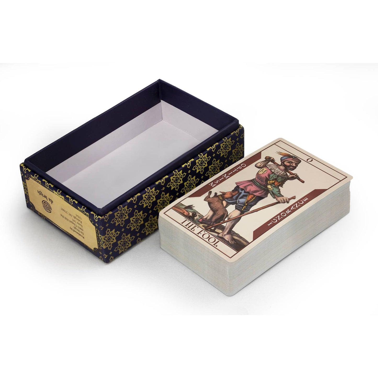 Soprafino Dellarocca Historical Tarot Cards Deck - Da Brigh
