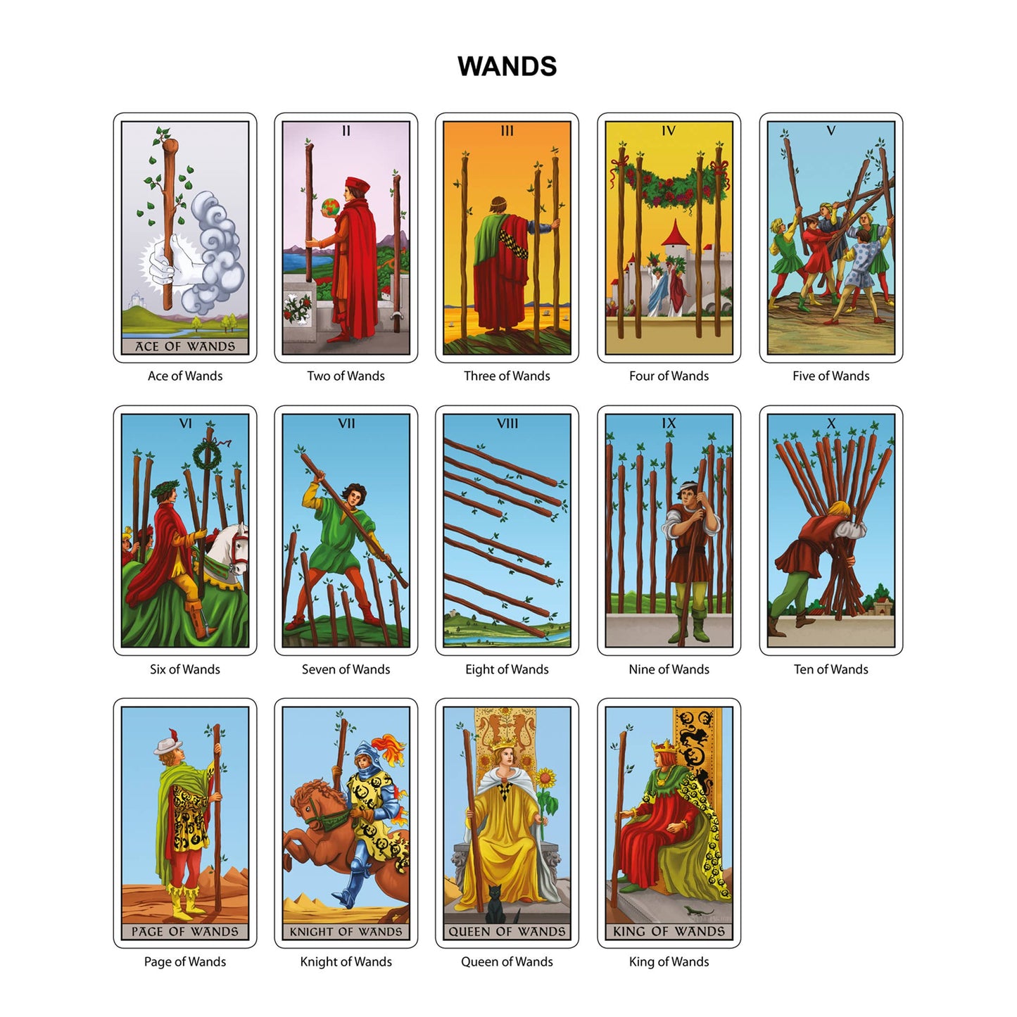 Lustrous Tarot Modern Tarot Cards Deck - Da Brigh