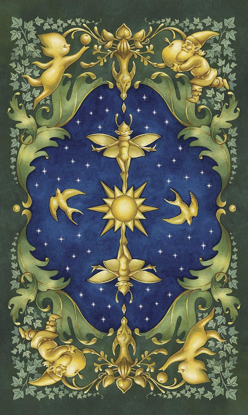 Faery Wheel Tarot deck with seasonal faery artwork and Wheel of the Year symbolism