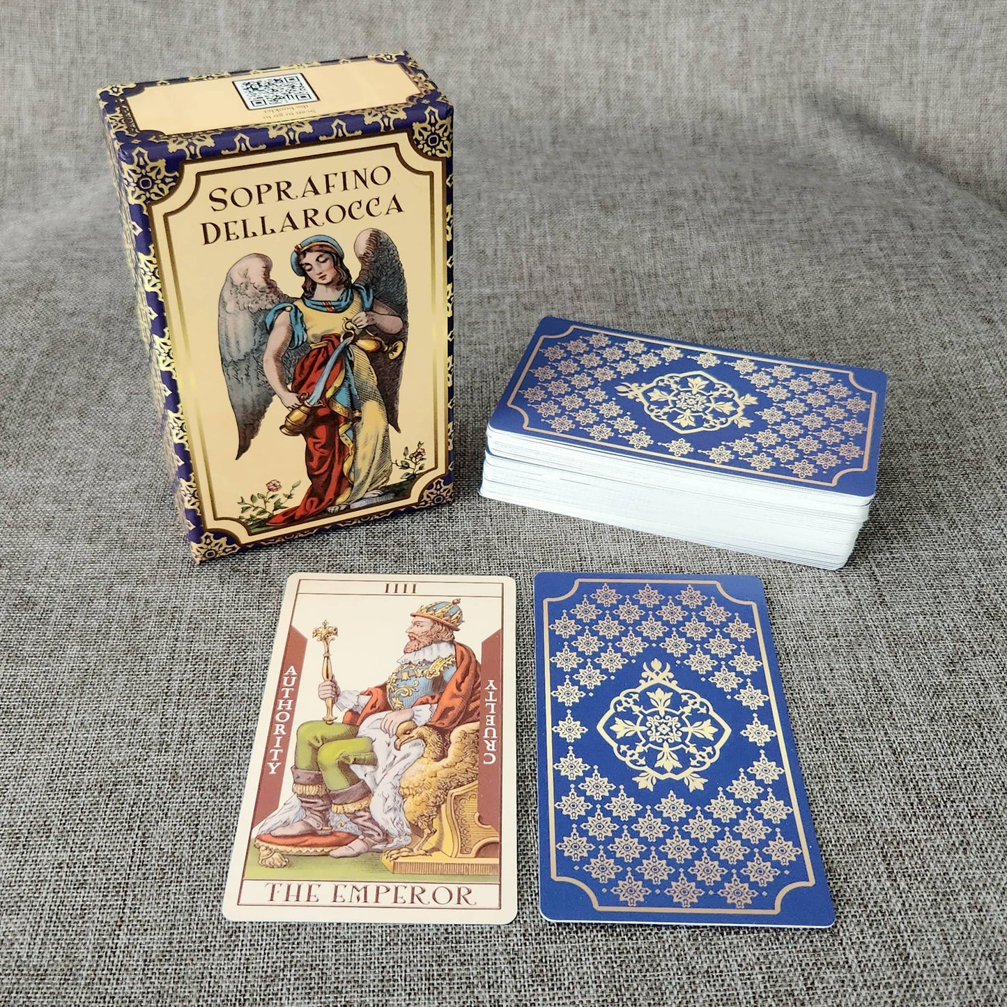 Soprafino Dellarocca Historical Tarot Cards Deck - Da Brigh