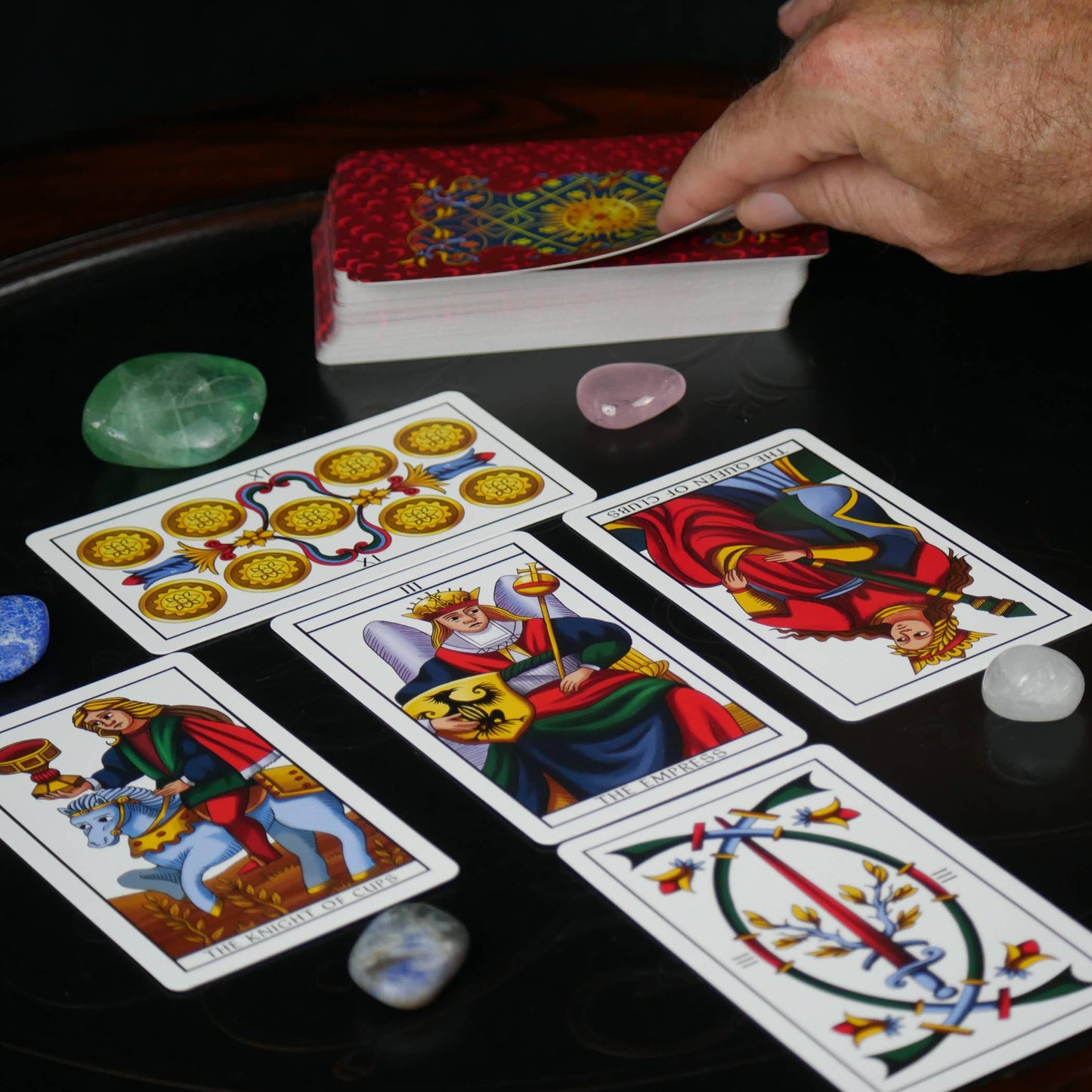 Tarot of Marseilles Historical Tarot Cards Deck Da Brigh