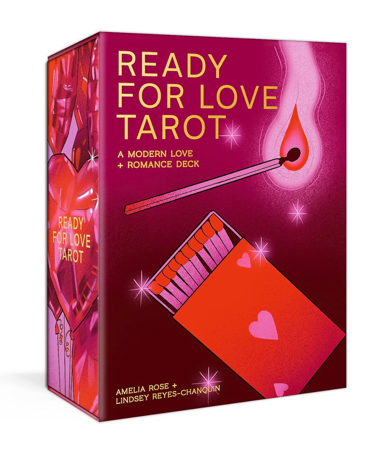 Ready for Love Tarot by Marie Diamond featuring a 78-card tarot deck and companion guidebook for love, relationships and emotional growth.