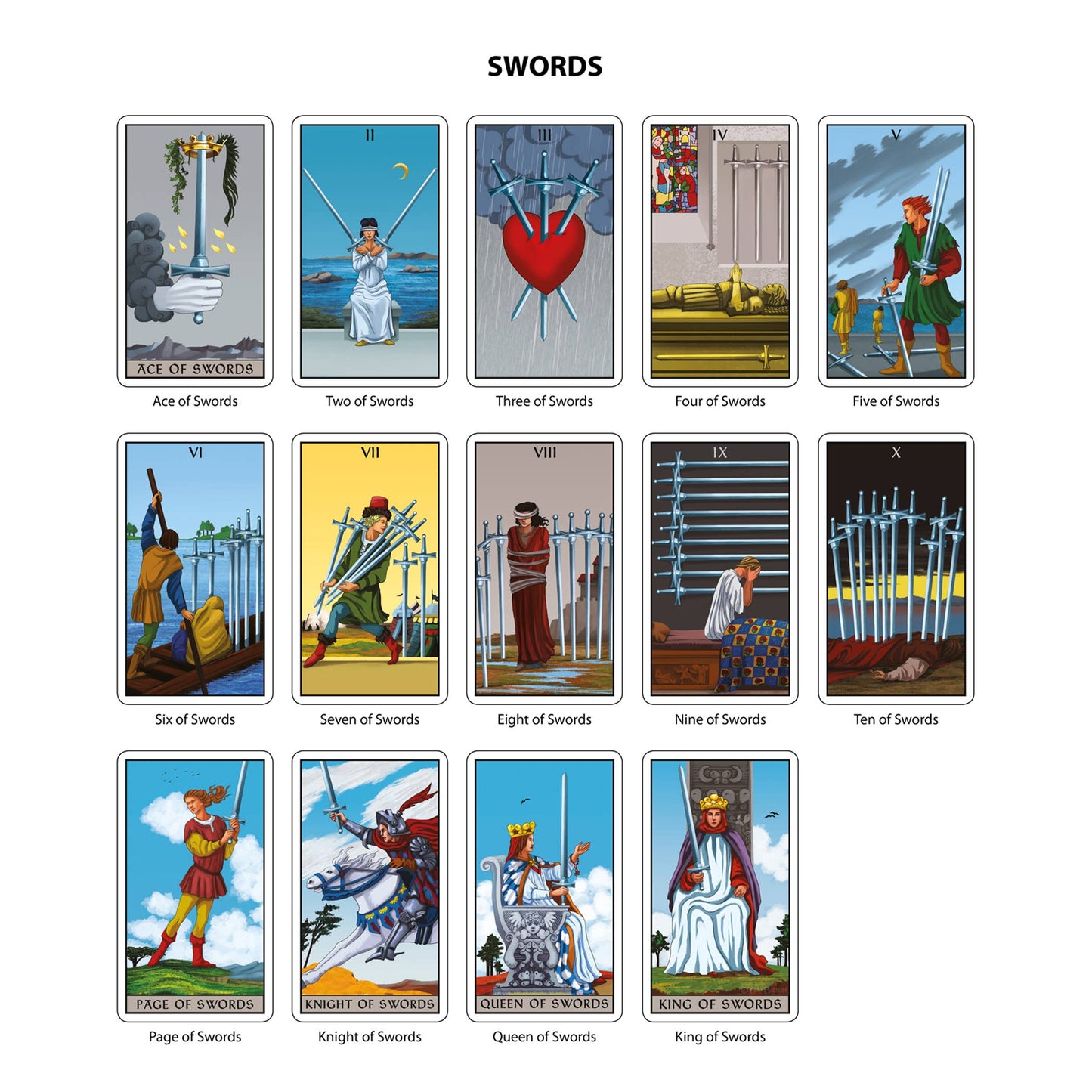 Lustrous Tarot Modern Tarot Cards Deck - Da Brigh