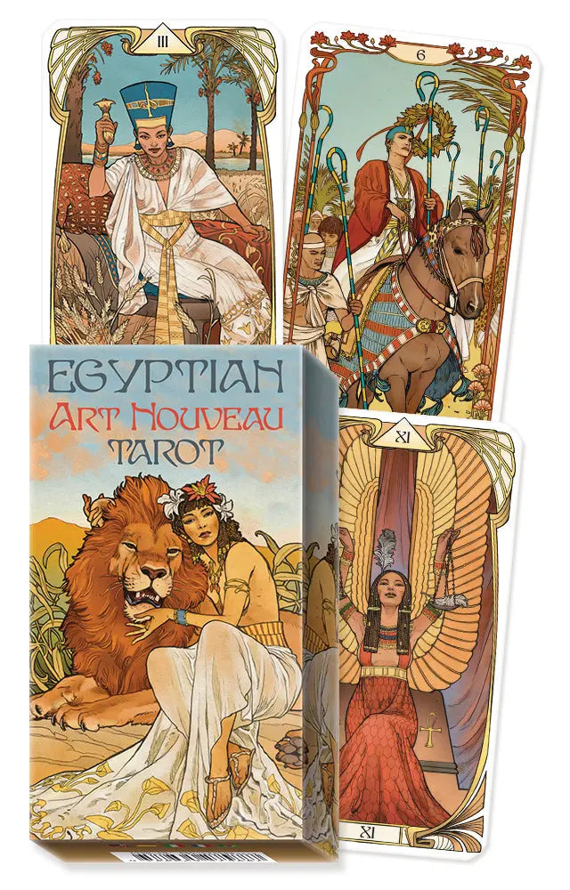 EGYPTIAN ART NOUVEAU TAROT - Oneness emporium