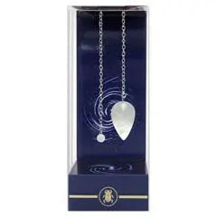 CLASSIC CLEAR QUARTZ PENDULUM – BOXED - Oneness emporium
