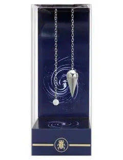 CLASSIC CONICAL SILVER CHAMBER PENDULUM – BOXED - Oneness emporium