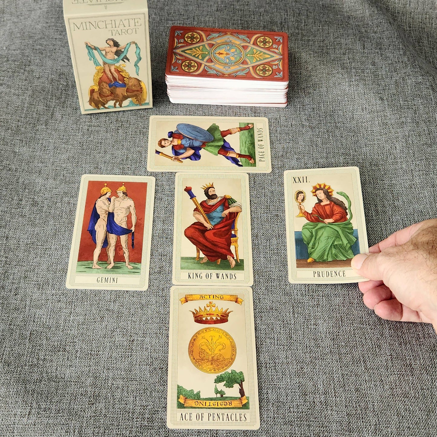 Minchiate Historical Tarot Cards Deck - Da Brigh