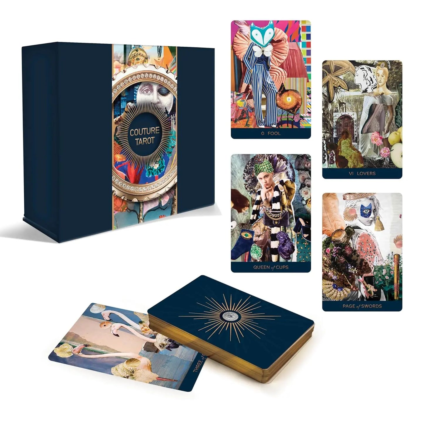 Couture Tarot (Tarot Deck and Guidebook, Box Set) - Oneness emporium
