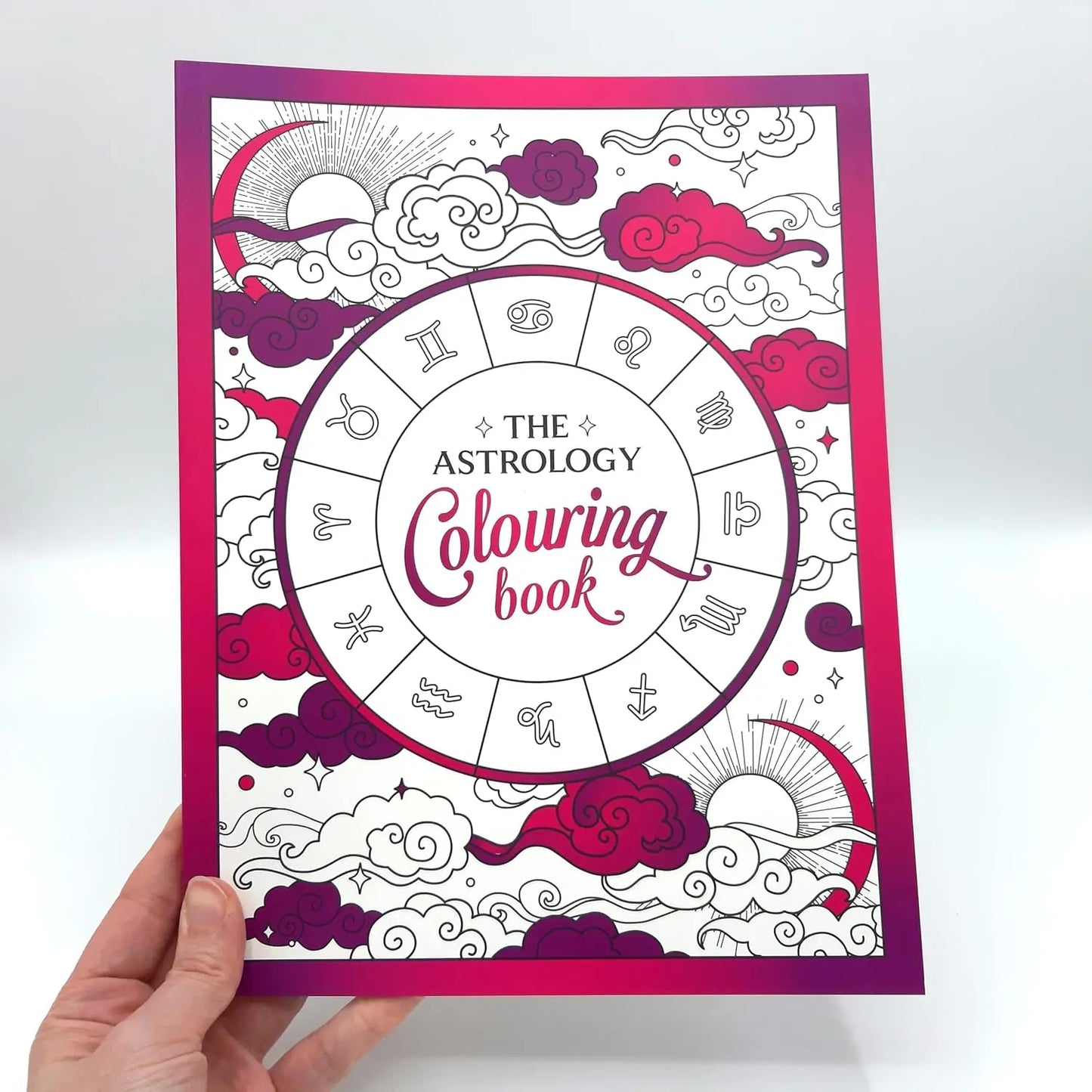 The Astrology Colouring Book: A Cosmic Journey of Colour and Creativity - Oneness emporium