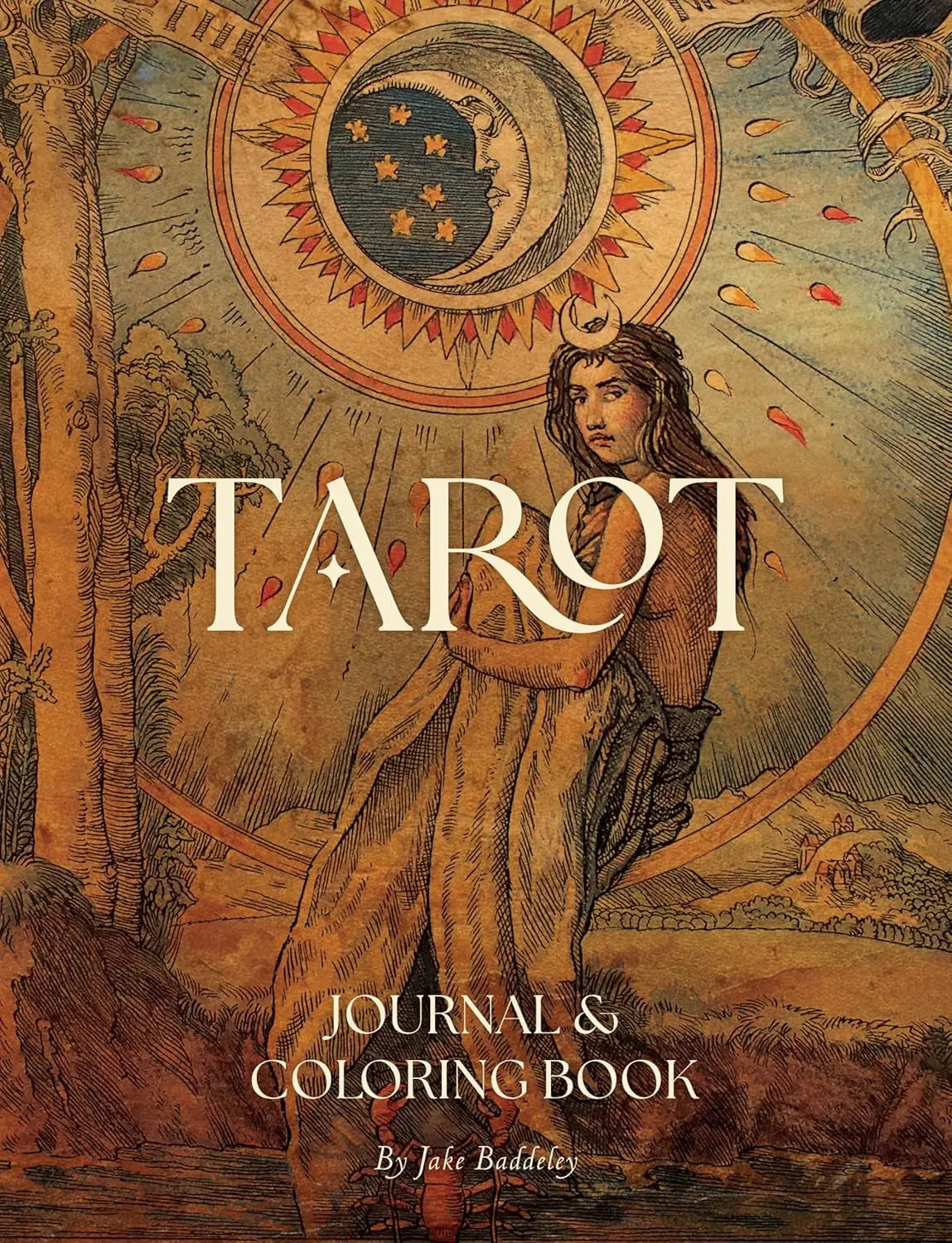 Tarot Journal & Coloring Book by Jake Baddeley - Oneness emporium