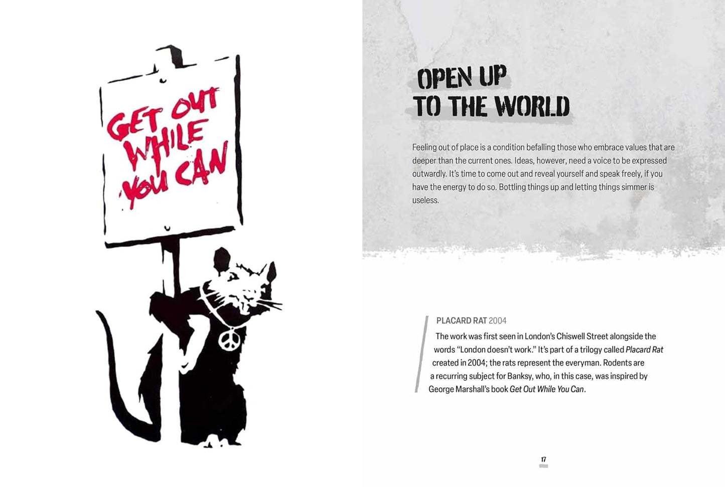 Banksy Wisdom: 40 Messages Through Street Art