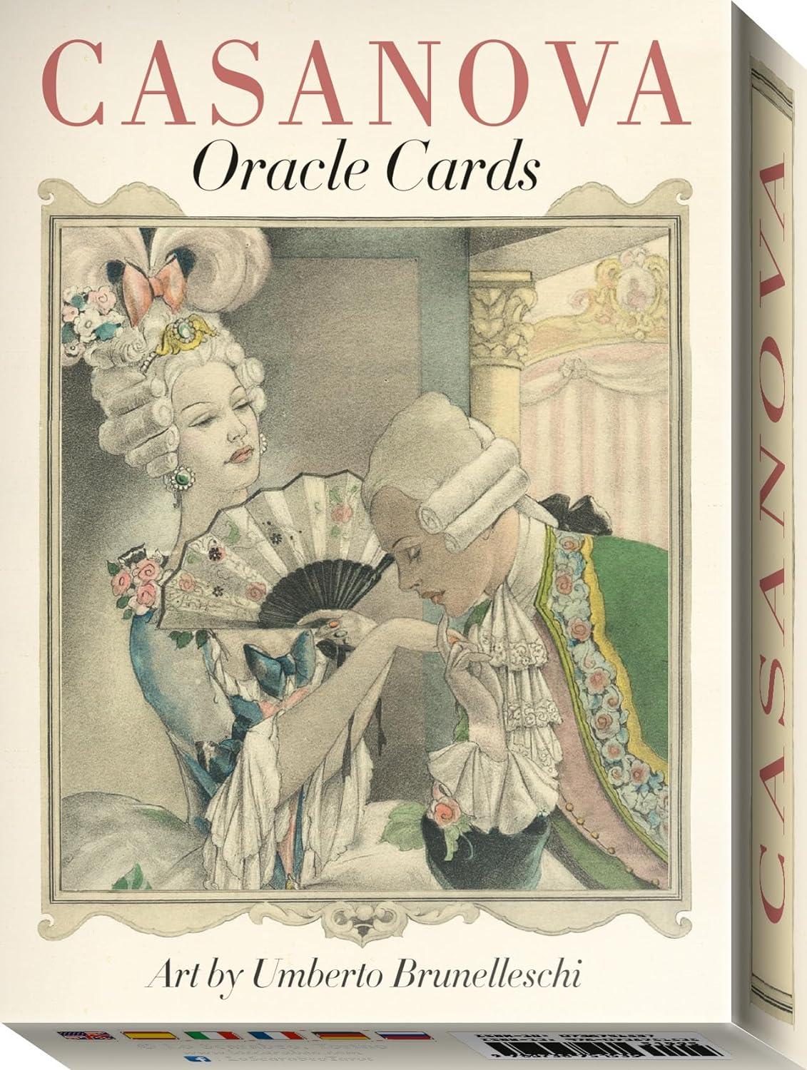 Casanova Oracle Cards: 32 cards & 128pp guidebook