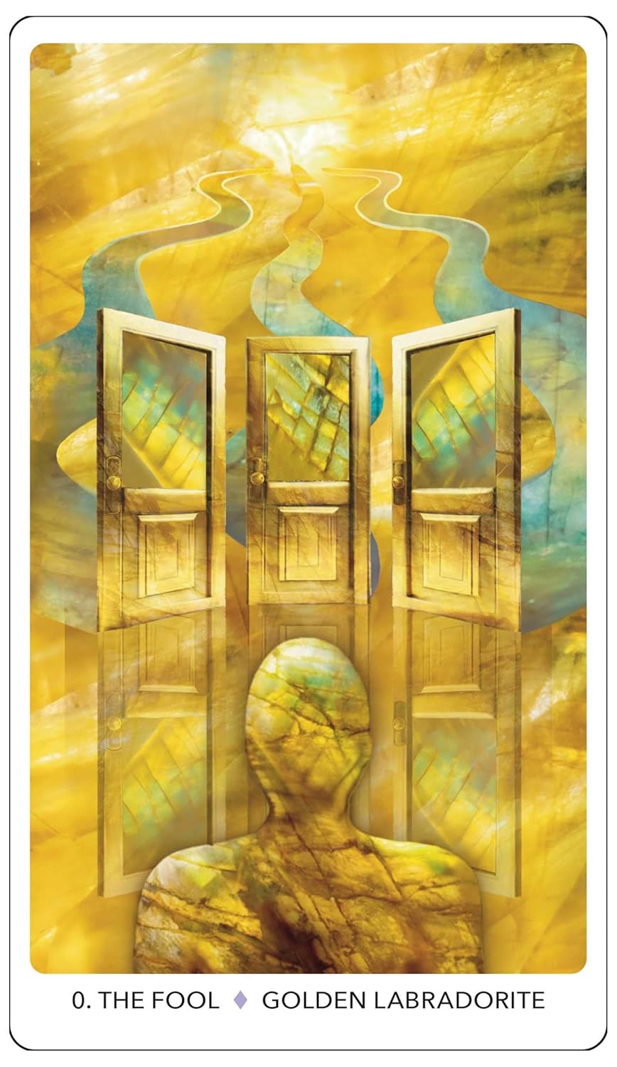 Crystal Keys tarot Dina Roseburg and Amalia Drewes. Published by Weiser books, Available at Oneness Emporium