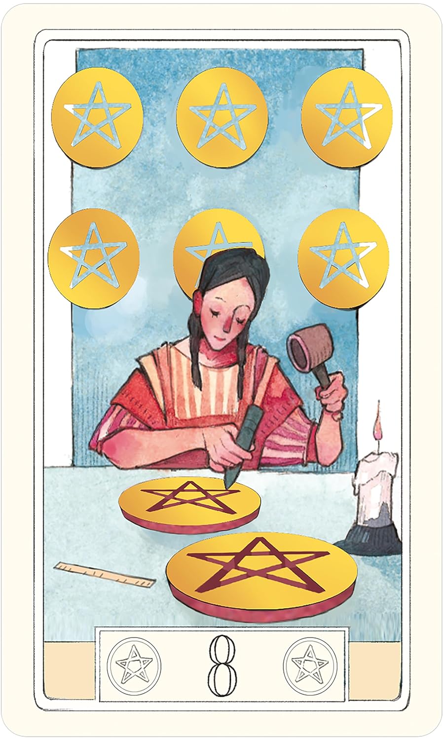 Curious Travels Tarot by Amelia Rozear US Games Inc,