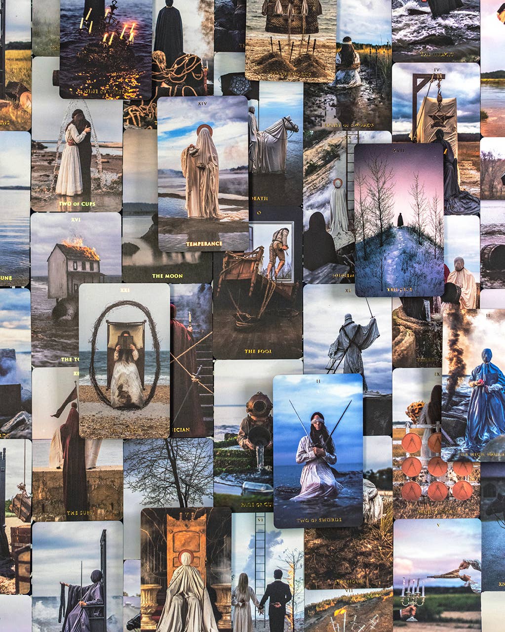Collage of various images featuring people in different settings and poses.