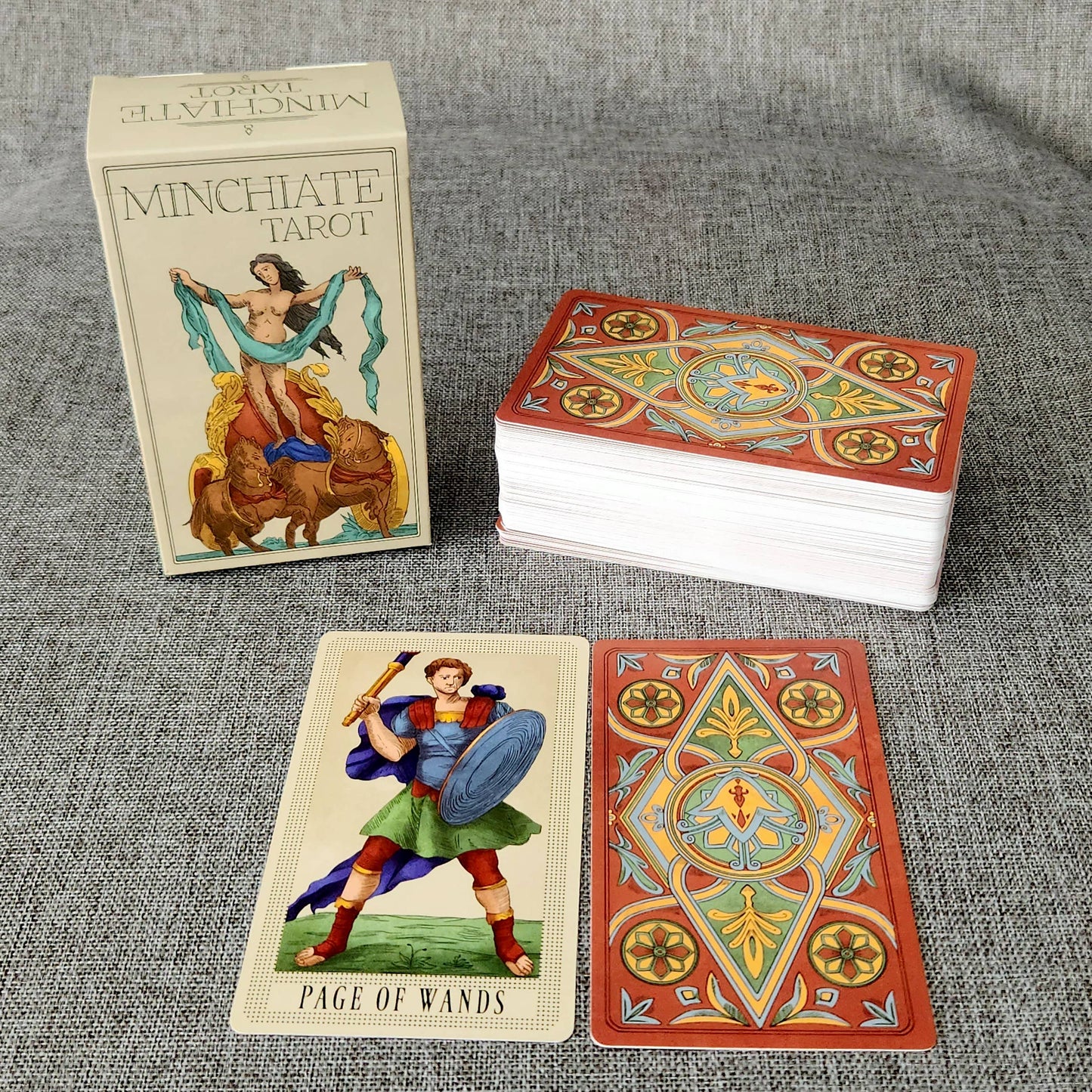 Minchiate Historical Tarot Cards Deck - Da Brigh