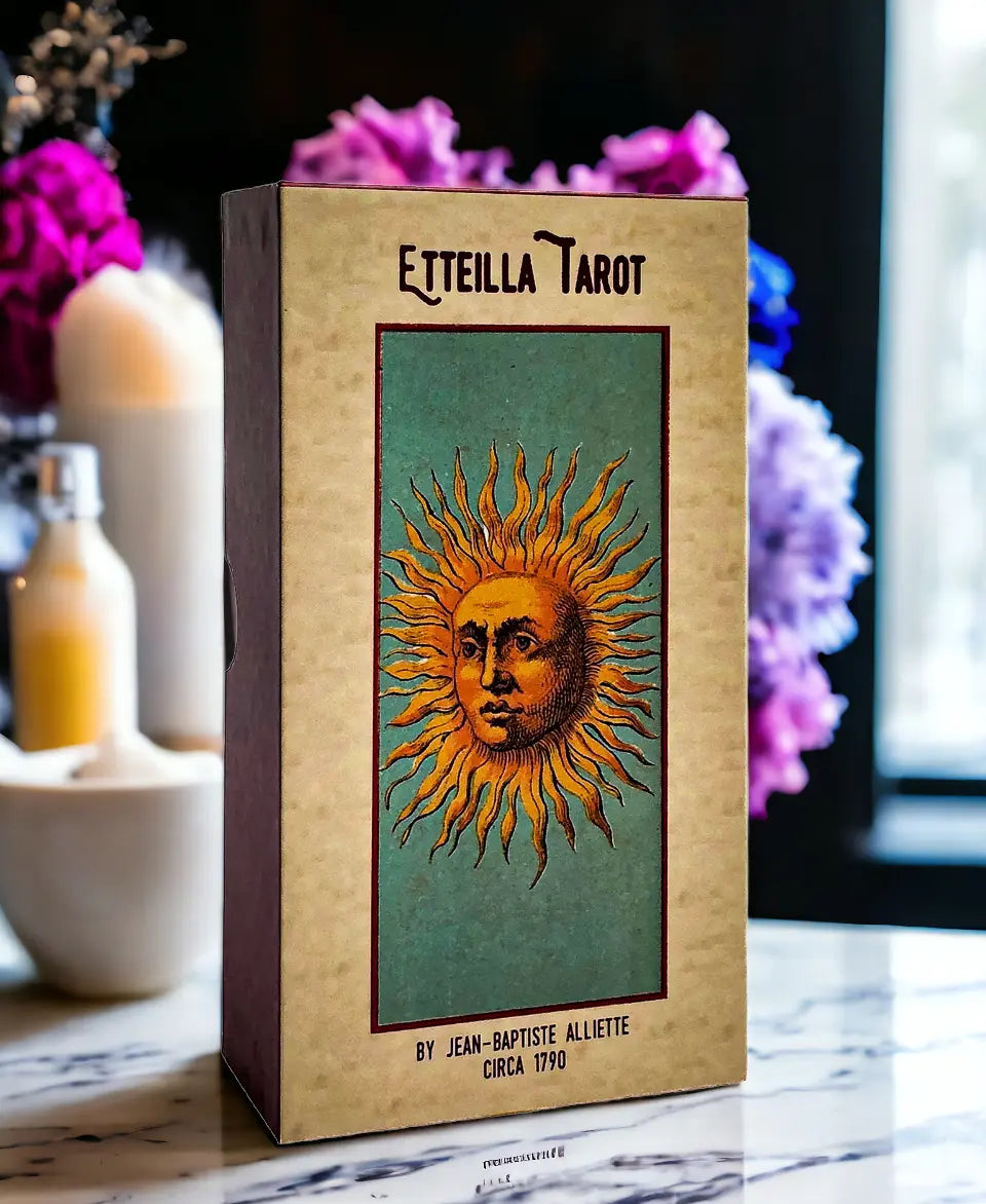 Grand Etteilla Tarot Deck & Guide | Vintage Facsimile - Oneness emporium