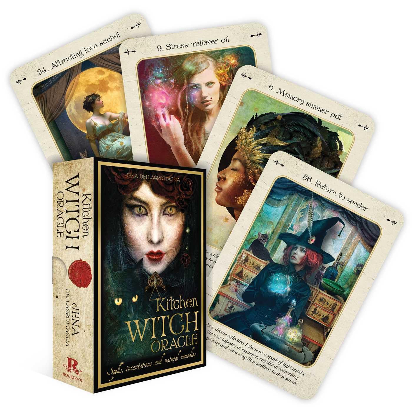 Kitchen Witch Oracle: Spells, incantations and natural remedies (Rockpool Oracle)