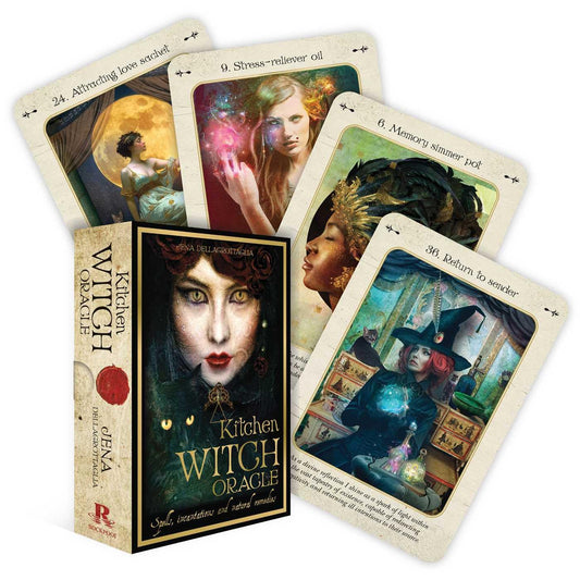 Kitchen Witch Oracle: Spells, incantations and natural remedies (Rockpool Oracle)