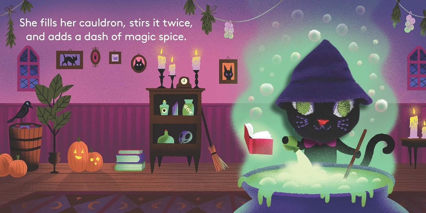 Little Witch Cat: Finger Puppet Book (Little Finger Puppet)