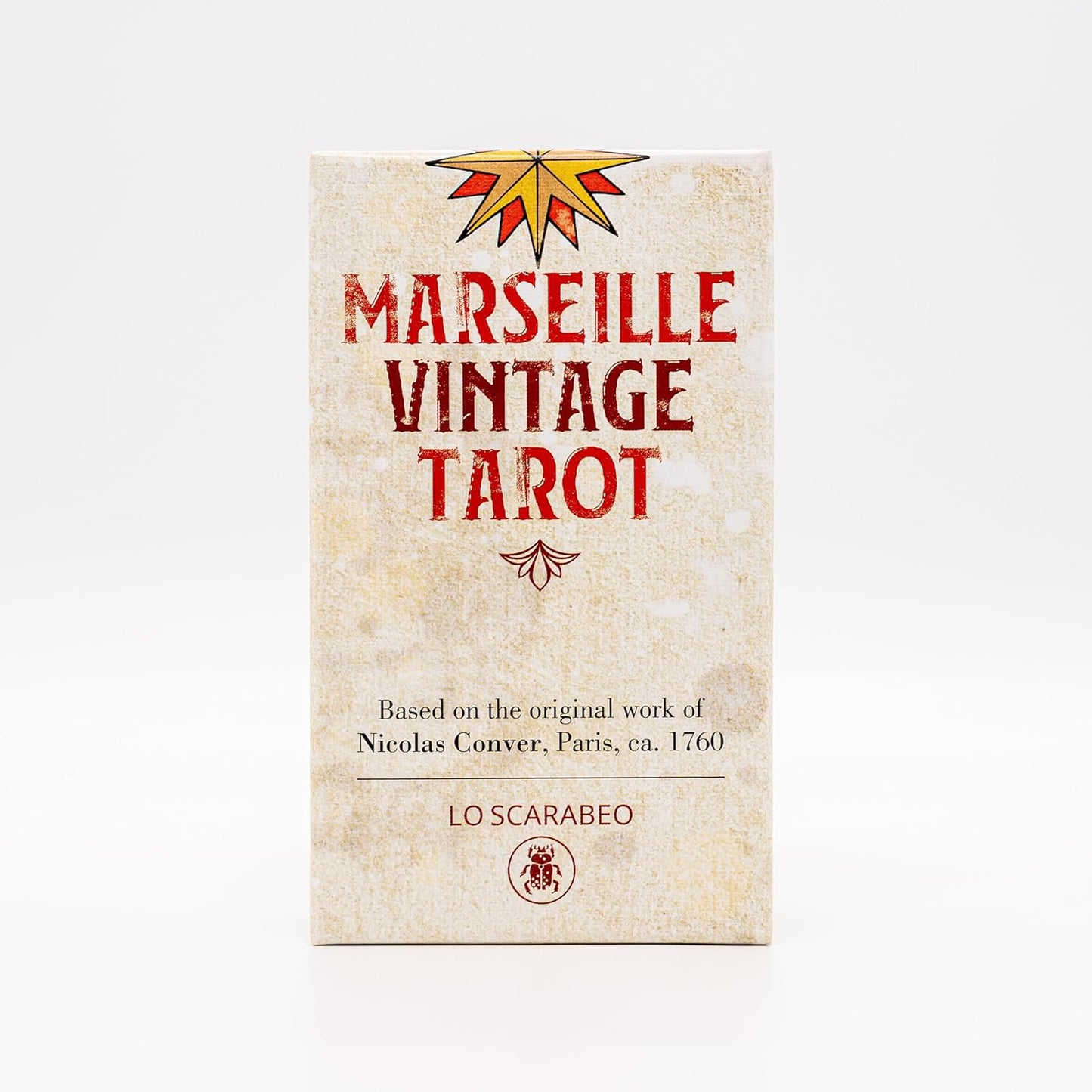 Marseille Vintage Tarot: Based on the Original Work of Nicolas Conver, Paris, ca 1760 - 78 full col cards & instructions