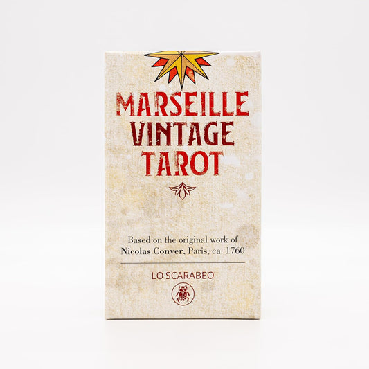 Marseille Vintage Tarot: Based on the Original Work of Nicolas Conver, Paris, ca 1760 - 78 full col cards & instructions