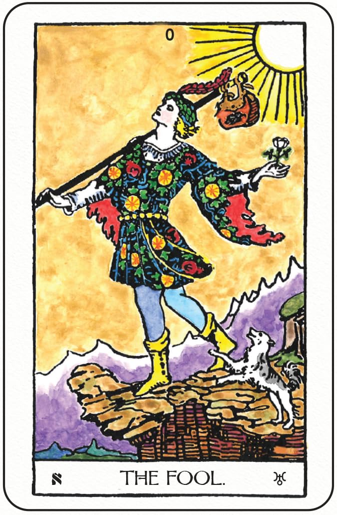 The Mini Weiser Tarot: A Miniature Edition of the Classic 1909 Waite-Smith Deck (78 Full-Color Cards) (The Weiser Tarot Collection)