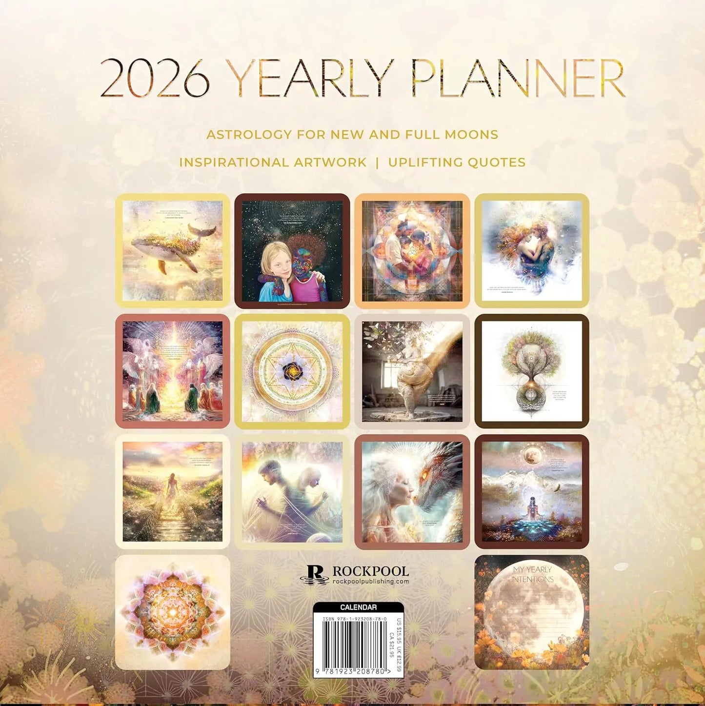 2026 Moon Wall Calendar - Oneness emporium