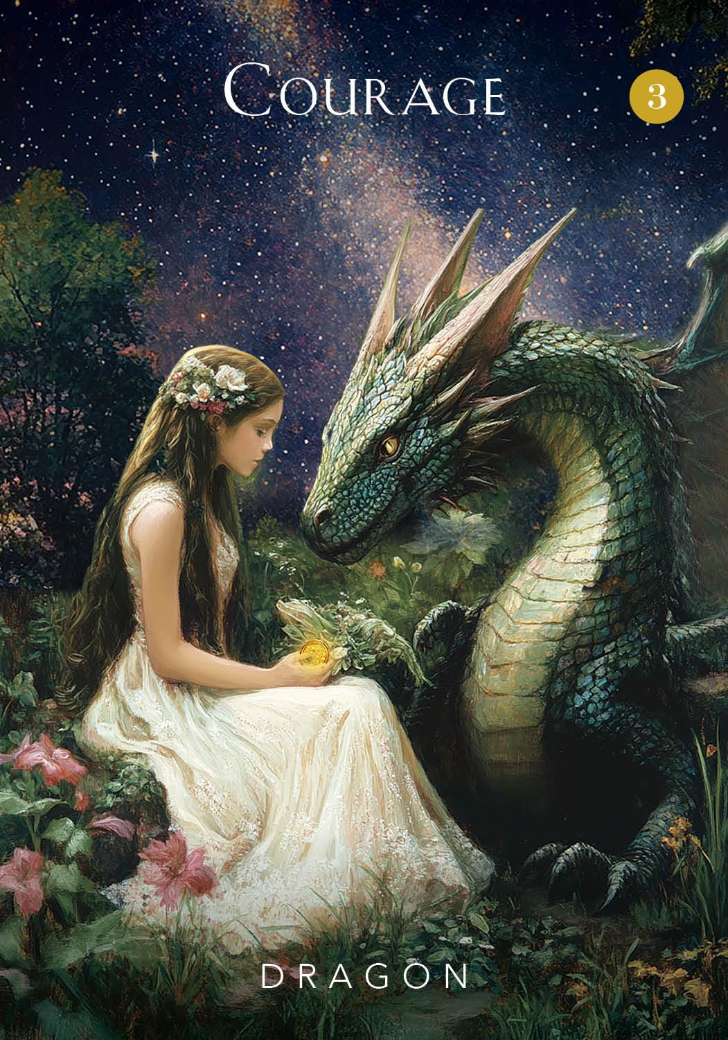 The Mystical garden oracle deck by Denise Linn. Published by Hay House, available at Oneness Emporium