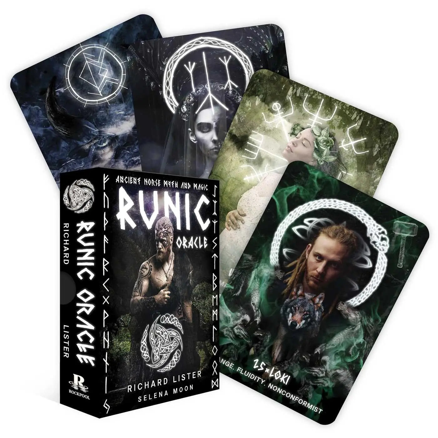 Runic Oracle: Ancient Norse Myth and Magic (Rockpool Oracle) - Oneness emporium