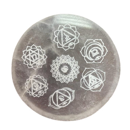 Selenite charging plates