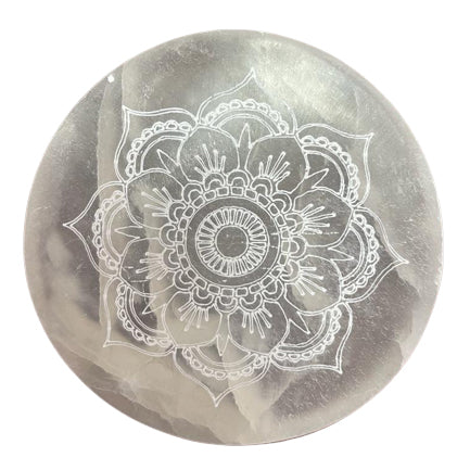 Selenite charging plates