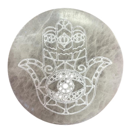 Selenite charging plates