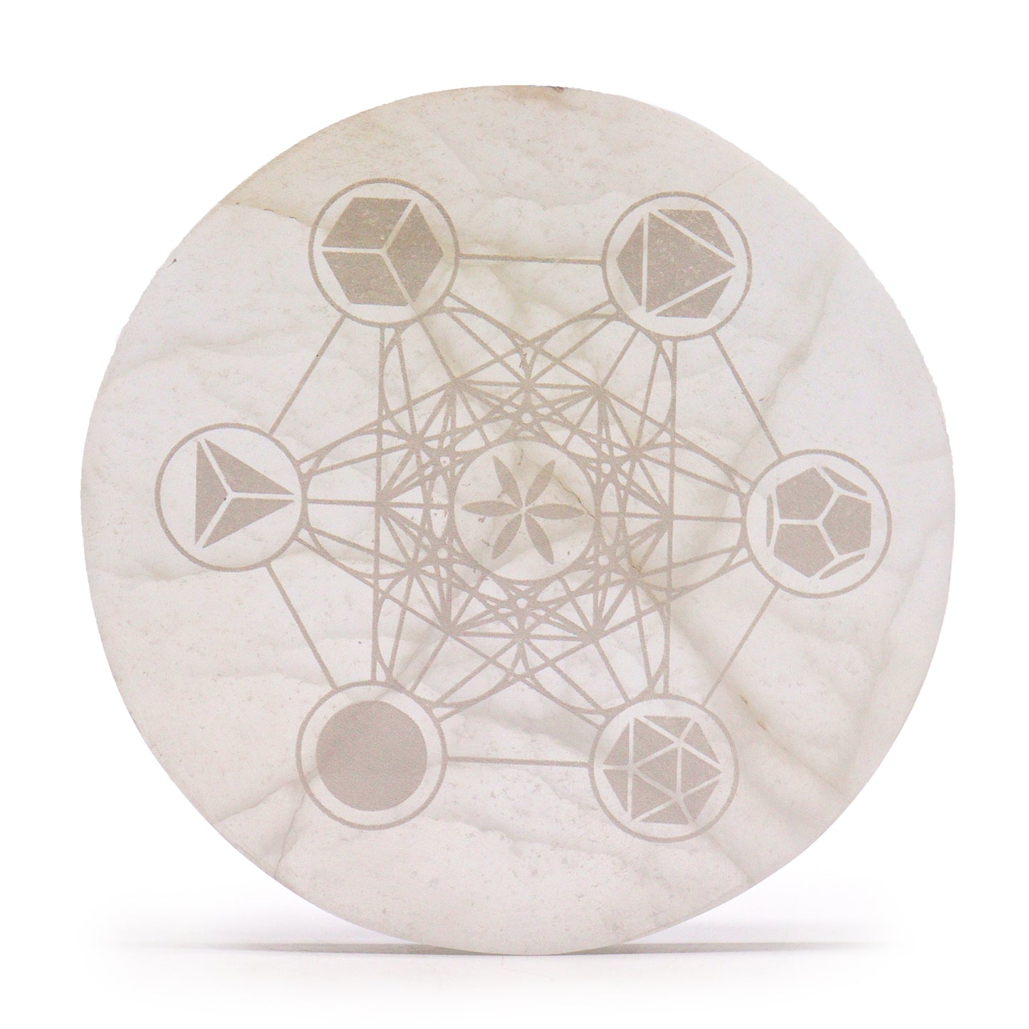 Selenite charging plates