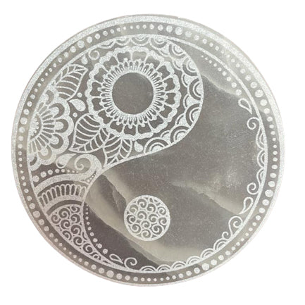 Selenite charging plates