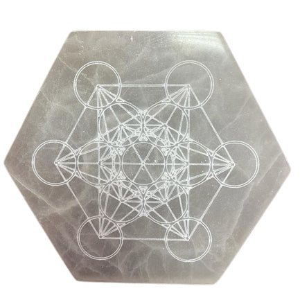 Selenite charging plates
