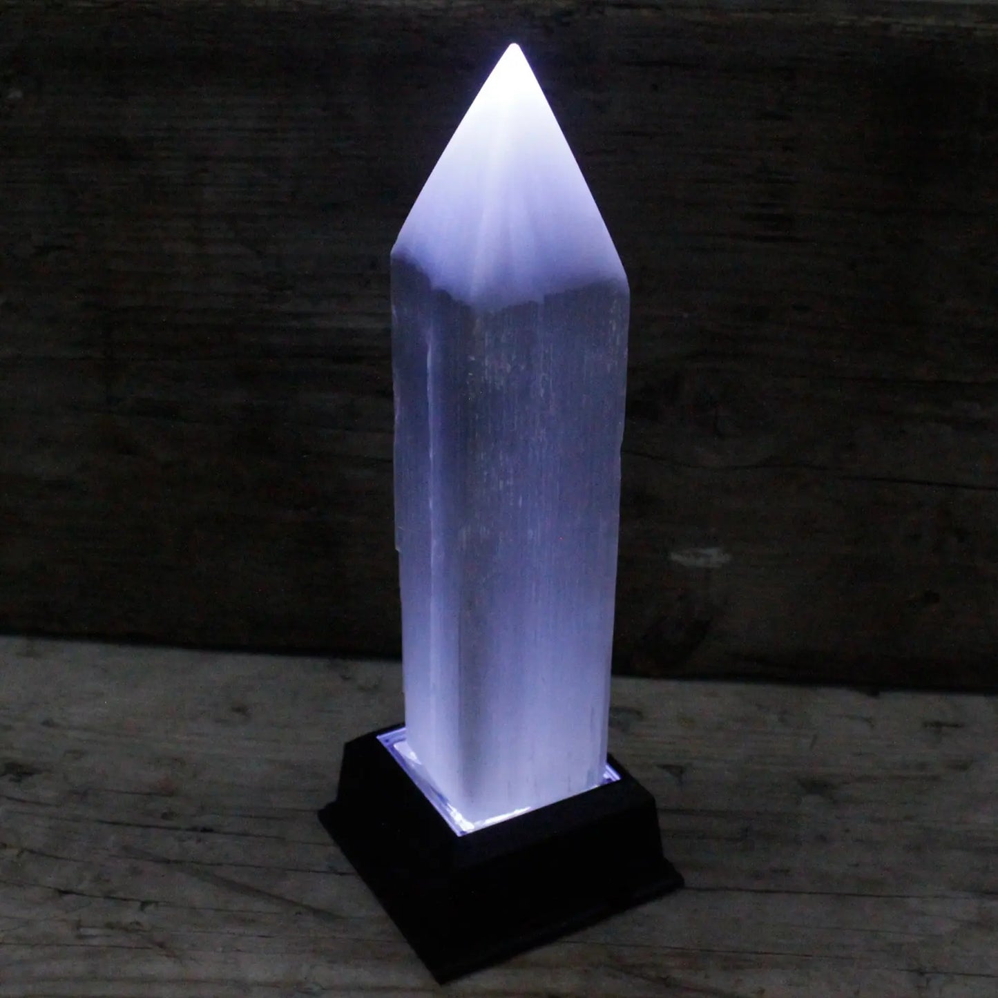 Selenite Pencil Point Tower - Oneness emporium