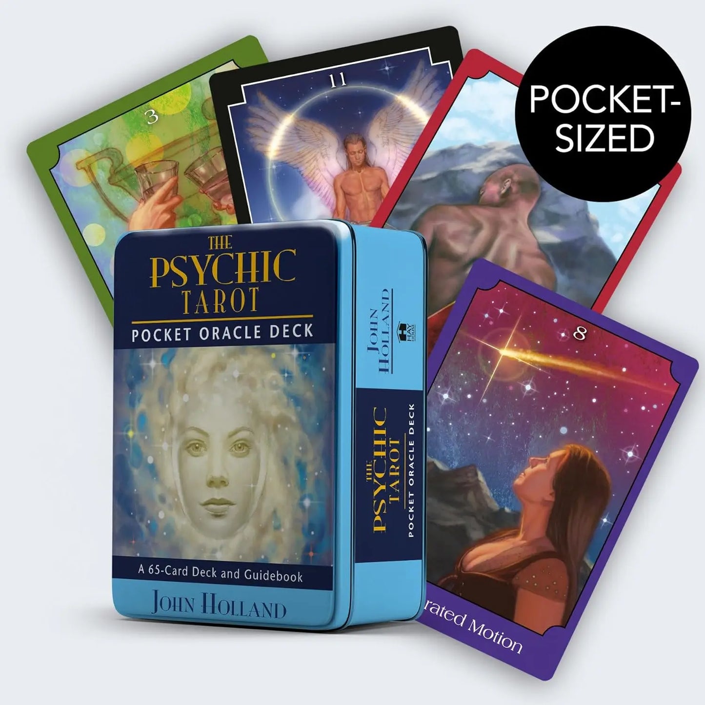 The Psychic Tarot Pocket Oracle Cards: A 65-Card Deck and Guidebook - Oneness emporium