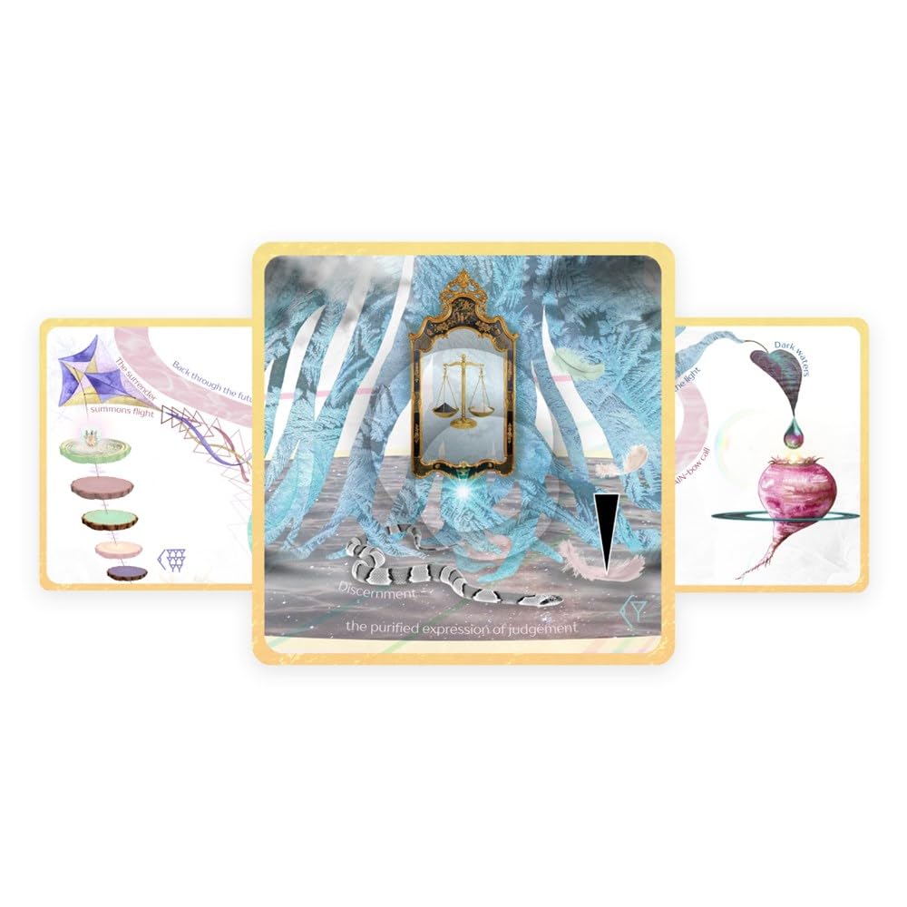 Transcendence Map Oracle: Alchemical Cartography for Remembrance and Navigation (46 Full-color Cards and 112-page Full-color Guidebook)