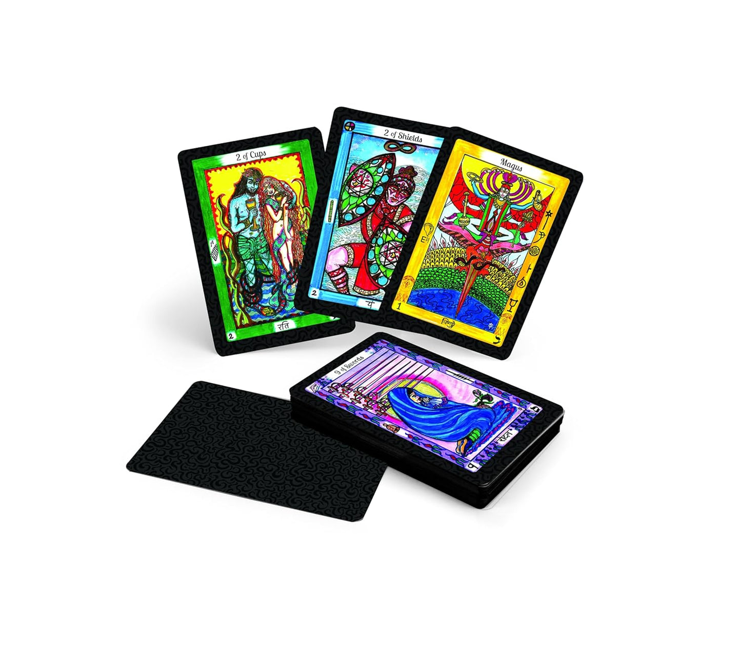 The Vedic Tarot: East Meets West: East Meets West (Tarot Deck and Guidebook, Box Set)
