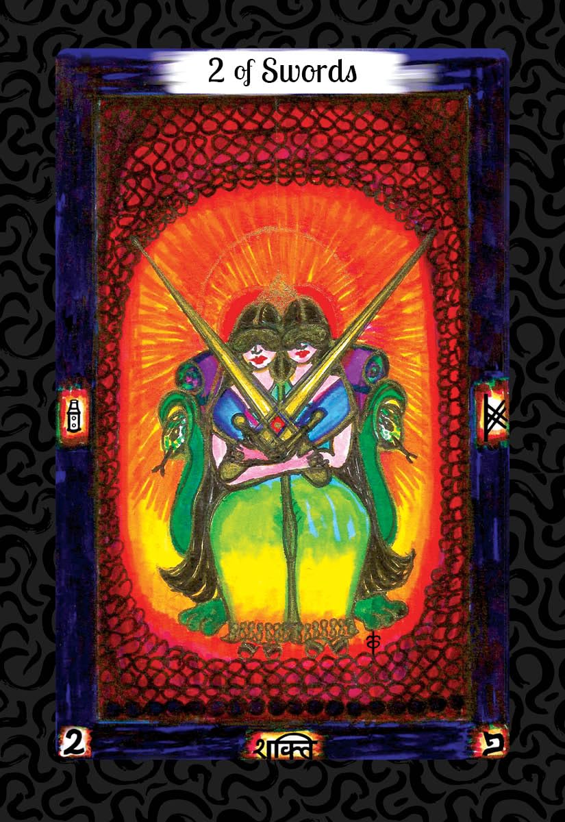 The Vedic Tarot: East Meets West: East Meets West (Tarot Deck and Guidebook, Box Set)