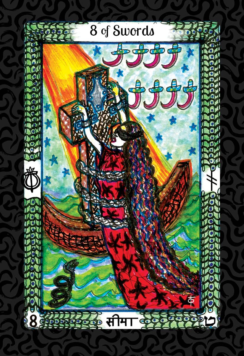The Vedic Tarot: East Meets West: East Meets West (Tarot Deck and Guidebook, Box Set)