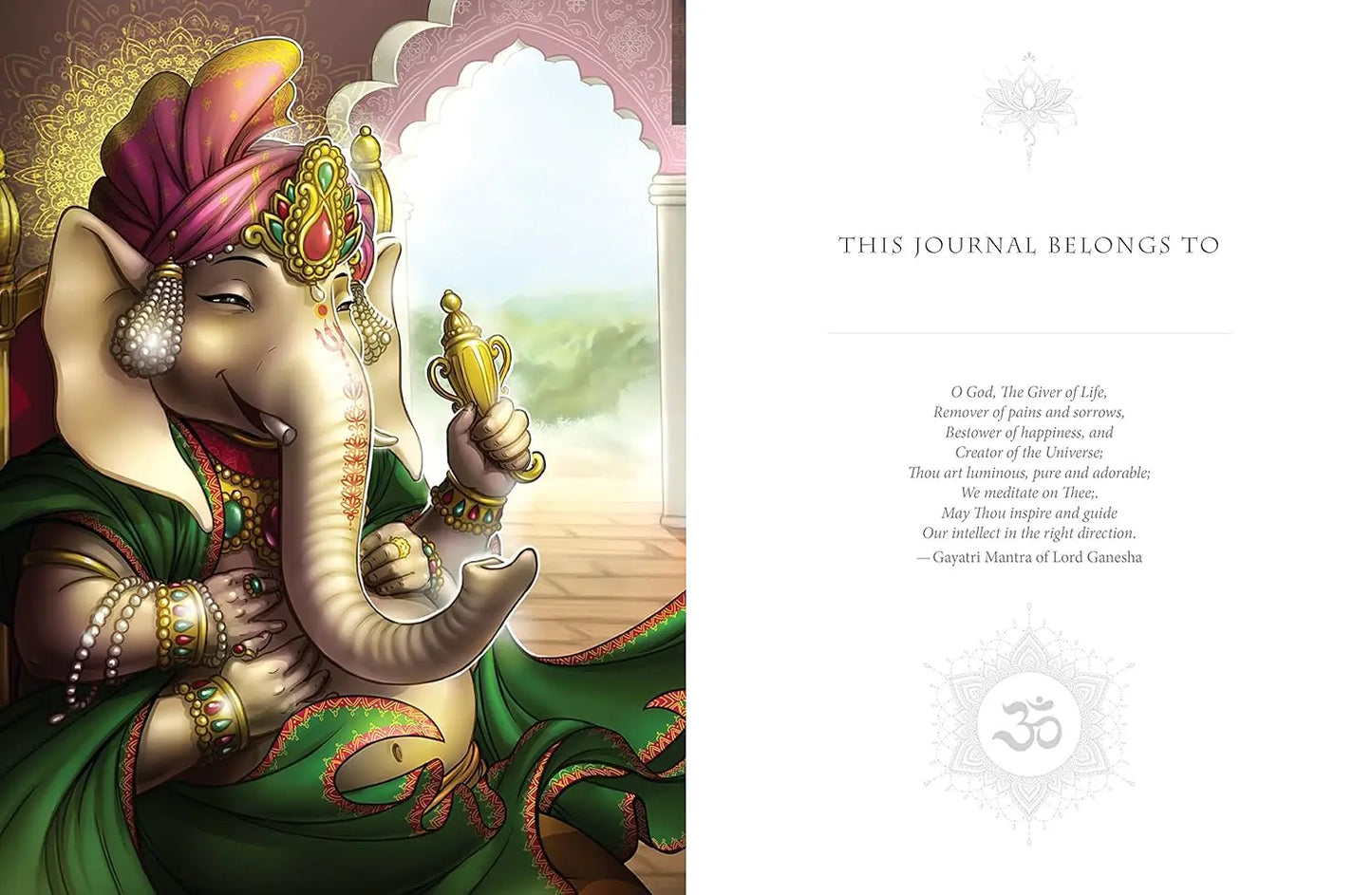 WHISPERS OF LORD GANESHA JOURNAL - Oneness emporium